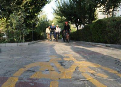 راستا ویژه دوچرخه در پردیس دانشگاه فردوسی مشهد افتتاح شد