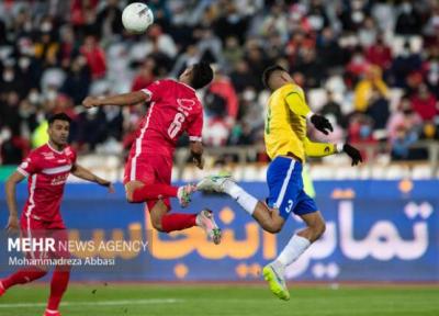 ورود وزیر ورزش به بازی پرسپولیس و نفت مسجد سلیمان
