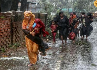 طوفان قدرتمند اردوگاه های پناهندگان روهینگیا را درنوردید