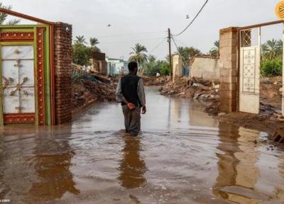 سودان جنگ زده، سیل زده شد